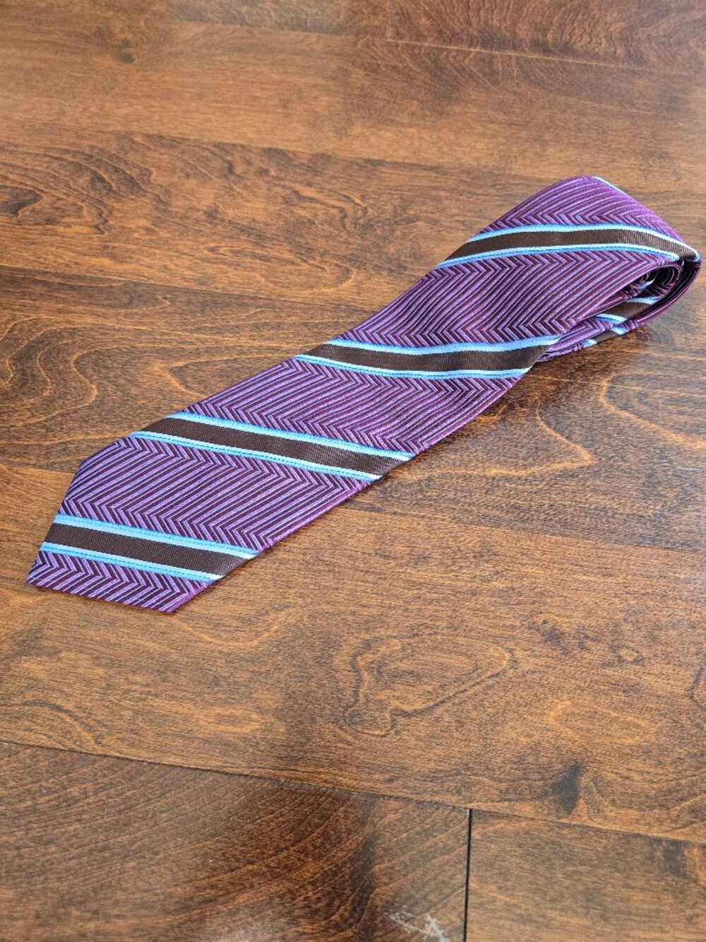 Canali Stiped Silk Tie